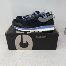 Bogs Sandstone Low Knit Black/Gray/Blue Comp Toe Safety Shoes Women’s Size 10