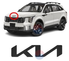 Genuine OEM Matte Black Front KIA Emblem 8630...
