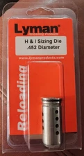 New Lyman H&I Cast Bullet Sizing Die for .452 diameter NO# 2766516