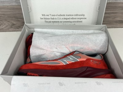NEW BALANCE 'Made in USA' 990 'Community Pack' Red Running U990RT6