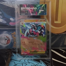 Aura Grading 10 Mega Charizard X EX Black Star Promo Holo ENG Pokémon TCG