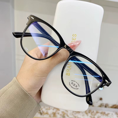 -1.0-1.5-2.0-2.5-3.0 To -6.0 Transparent Finished Myopia Glasses Men Women Black
