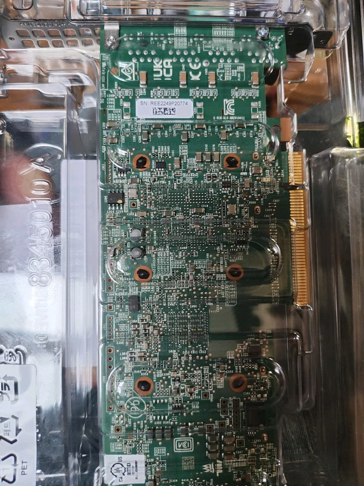 Dell QL41164HFRJ Quad Port QLogic FastLinQ 41164 10G Base-T Server Adapter... - Image 3 of 4