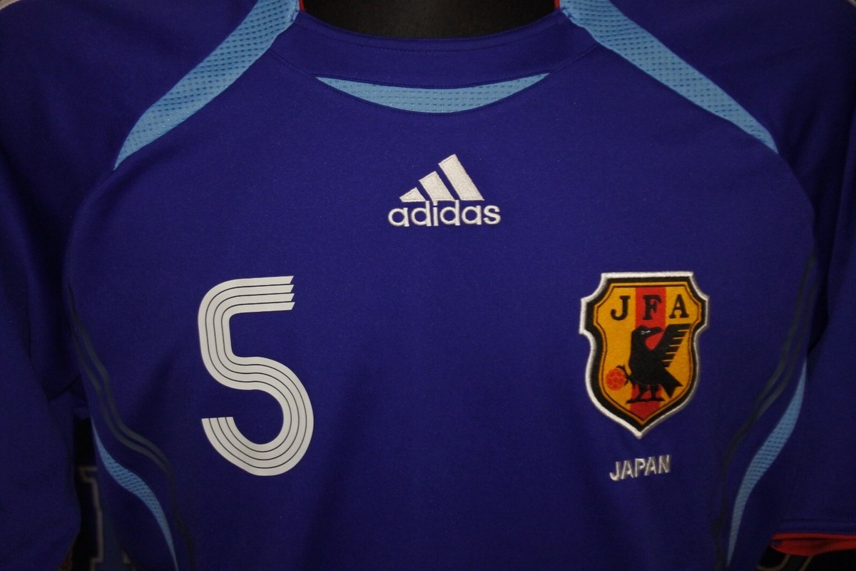 5/5 Japan adults M 2006 #5 Miyamoto MINT football shirt jersey