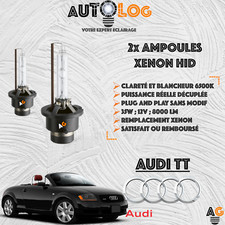✅ KIT AMPOULE XENON HID AUDI TT ✅