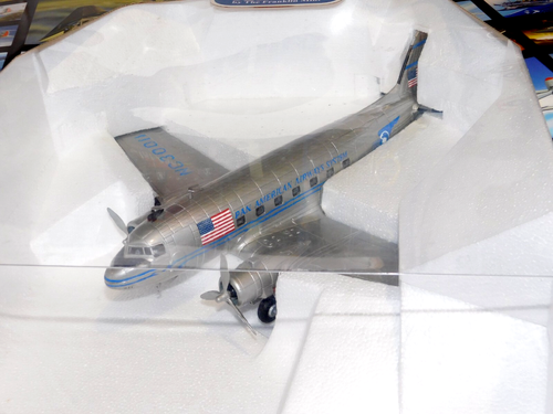 DC-3 Pfanne Am Airlines Amerikanische Airways System 202 Franklin Mint B11E179 1