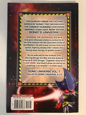 【ソニック】SONIC UNIVERSE 1　THE SHADOW SAGA Sonic Universe 1: The Shadow Saga by Ian Flynn (2011, Archie