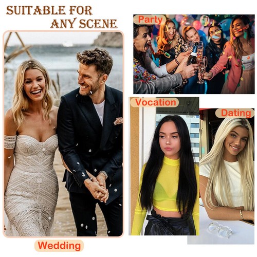 Real Natural as Human Invisible Wire in Hair Extensions Clip in One Piece & Ring - Picture 12 of 68