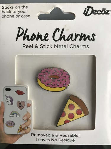 iDecoz Phone Charms Peel & Stick Metal Charms Stickers - 第 1/2 張圖片