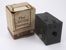LOCOS CAMERA, BRITISH 6X9 CAMERA WITH TORN REMAINS OF THE BOX/cks/188176