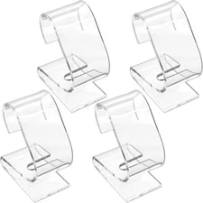 4 Clear Watch Displays Acrylic Stand Showcases Tools