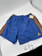 VINTAGE 1990'S ADIDAS NYLON SOCCER SHORTS MEN'S SIZE XL NEW wITH TAGS RARE