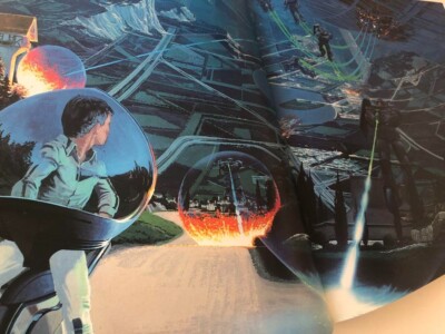 OBLAGON Concept of Syd Mead Techno Fantasy Art Book 1985 First