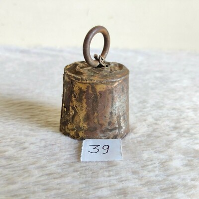 1920s Vintage Primitive Handgefertigter Ox Kuh Eisen Glocke Alt Farm Dekorativ