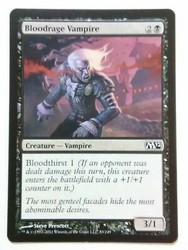 Bloodrage Vampire #83 Magic 2012 (M12) Common
