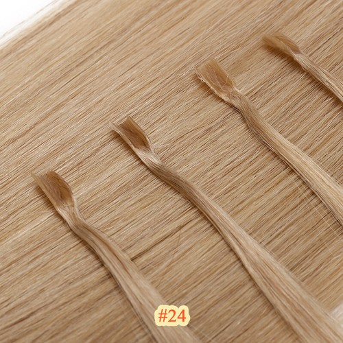 100% Real Remy Human Hair Extensions Keratin Nail U Tip Pre-bonded Indian Remy - Picture 36 of 54