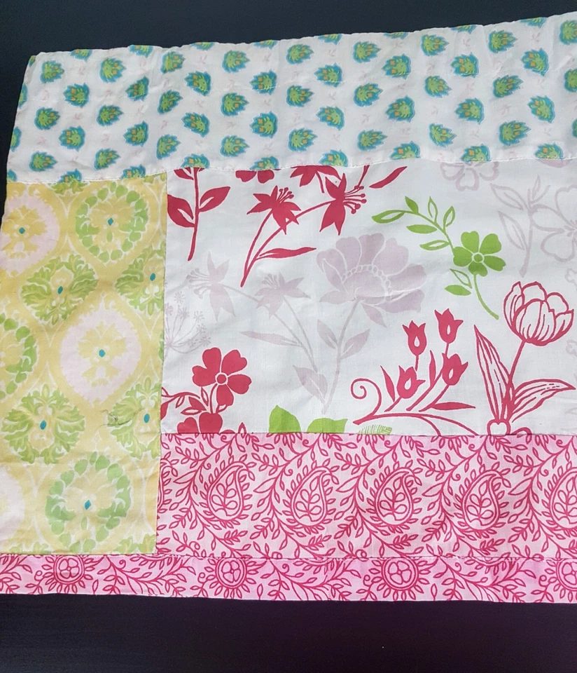 Colección JC Penny Home - Valencia Cortina Bolsillo Barra - Retazos - Floral Foto 4 de 4