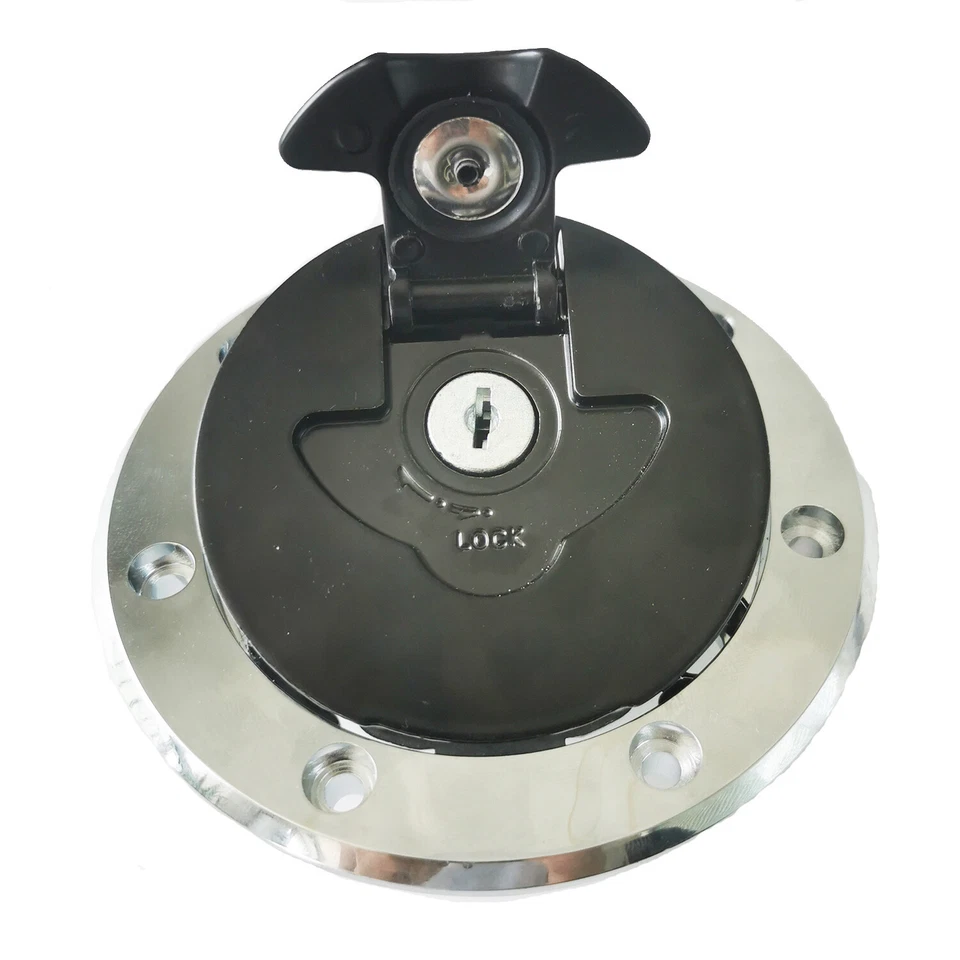 Крышка крышки топливного бака ключи замка для Kawasaki Ninja 500/500R EX500 1987-2009 США - Изображение 4 из 4