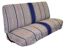 Truck Bench Seat Cover Rear Saddle Blanket Navy Blue Full Size Universal Car...