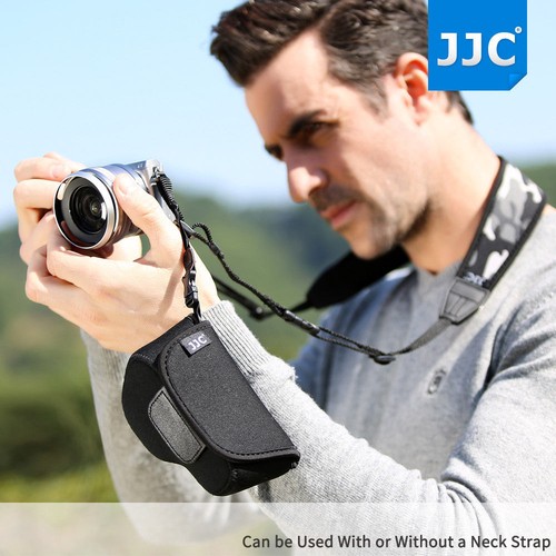 JJC Camera Pouch Case Bag for Fujifilm X-T30 X-T20 X-T10 +55-200mm 50-230mm Lens - Picture 5 of 12