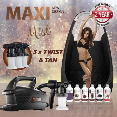 Maximist Evolution TNT Spray Tanning Set (Inklusive Pop-up Kabine Und Lösungen)