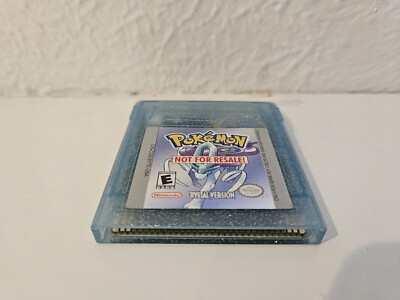 Pokémon Pokemon Crystal Version NOT FOR RESALE NFR Authentic | eBay
