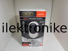 NEW Defiant Hubspace Round Biometric Fingerprint Touchpad Deadbolt Saint Nickel