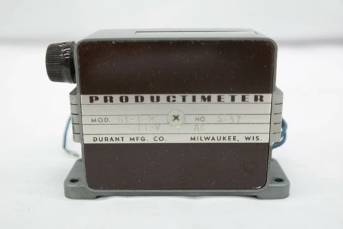 Durant Productimeter Industrial 6 Digit Counter Model 6Y-1--MF 115V   T5