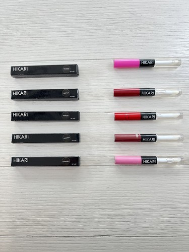 Hikari Cosmetics Lip Last Set Of 10 Ablaze, Garnet, Passion, Lovebird & Bubbly - Picture 2 of 2