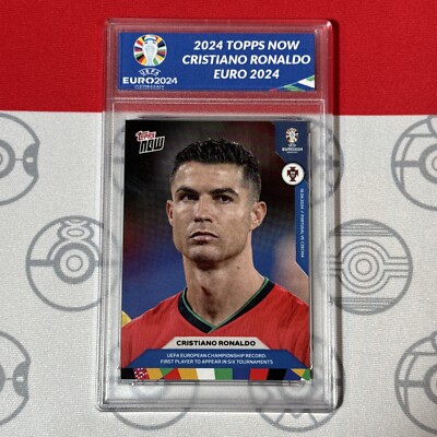その他 Topps auto Portugal ex Portugal RC Graded 10 2024 TOPPS NOW UEFA EURO PORTUGAL CRISTIAN RONALDO #15