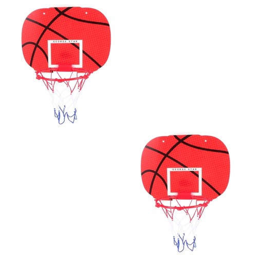 2 Sets Wandmontierter Basketballkorb Baby Kind Basketballspielzeug - Bild 6 von 12