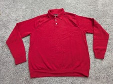 Vintage Abercrombie & Fitch Polo Shirt Mens XXL Red Golf Made in USA