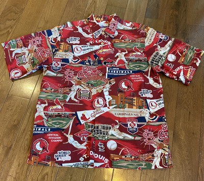 st louis cardinals hawaiian shirt
