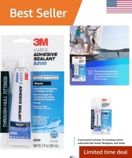 3 Oz Marine Adhesive 5200 - Reliable Sealant for Boats, Fights Vibration Stress