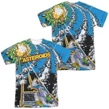 Atari Asteroids All Over Unisex Adult Halloween Costume T Shirt, S-3XL