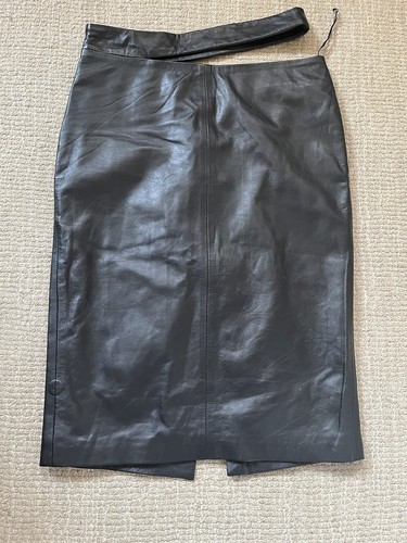 Zara Leather Skirt - Picture 8 of 10