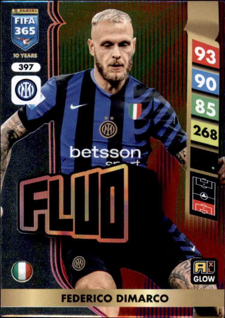 Panini FIFA 365 Adrenalyn XL 2025 Card 397 - Federico Dimarco
