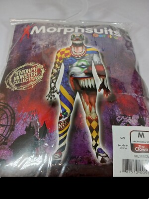 Morphsuits The Clown Adult Medium Get It on Costume Morph Monster #987 Halloween