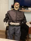 Retired 2005 Gemmy Lifesize Dancing Rapper Skeleton no box Halloween Prop HTF — photo 2