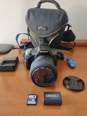 📸 Kit cámara profesional Sony alpha 330 como nueva - Imagen 1 de 4