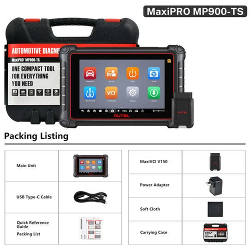 2025 Autel MaxiPRO MP900-TS PRO OBD2 Diagnosegerät ALLE System ECU Coding TPMS - Bild 10 von 12