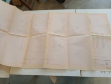 disegno tecnico originale Maserati Quattroporte 337 cablaggio consolle