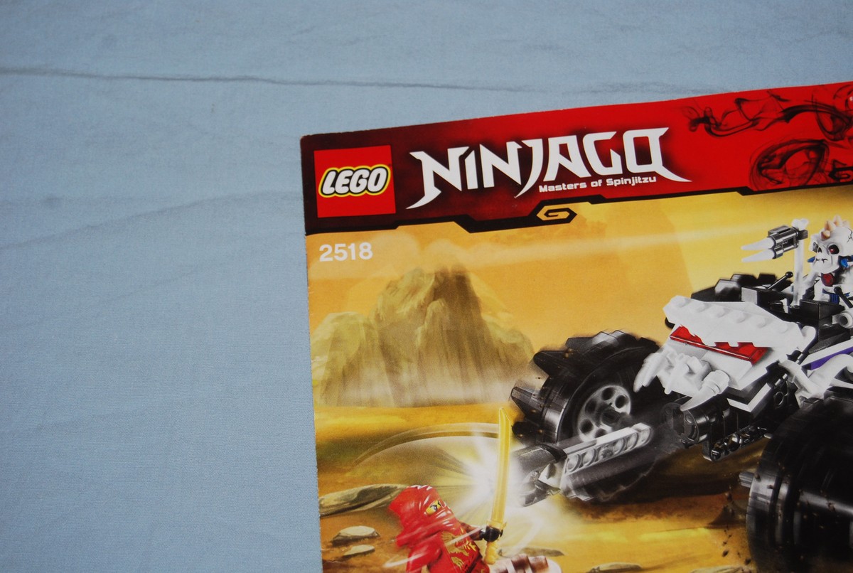 ewsgv様　4点セット Lego Ninjago 2518 Nuckal's ATV Instruction Manual No Bricks | eBay