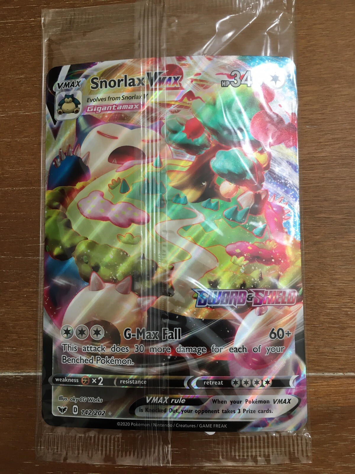 snorlax vmax jumbo promo