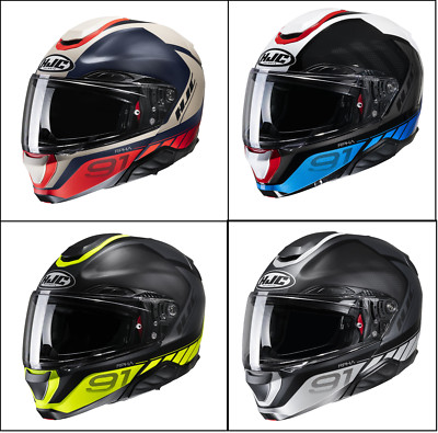 Hjc Rpha Rifino Colours HJC RPHA 91 Rafino Modular Flip Up Motorcycle Motorbike Helmet Road ...