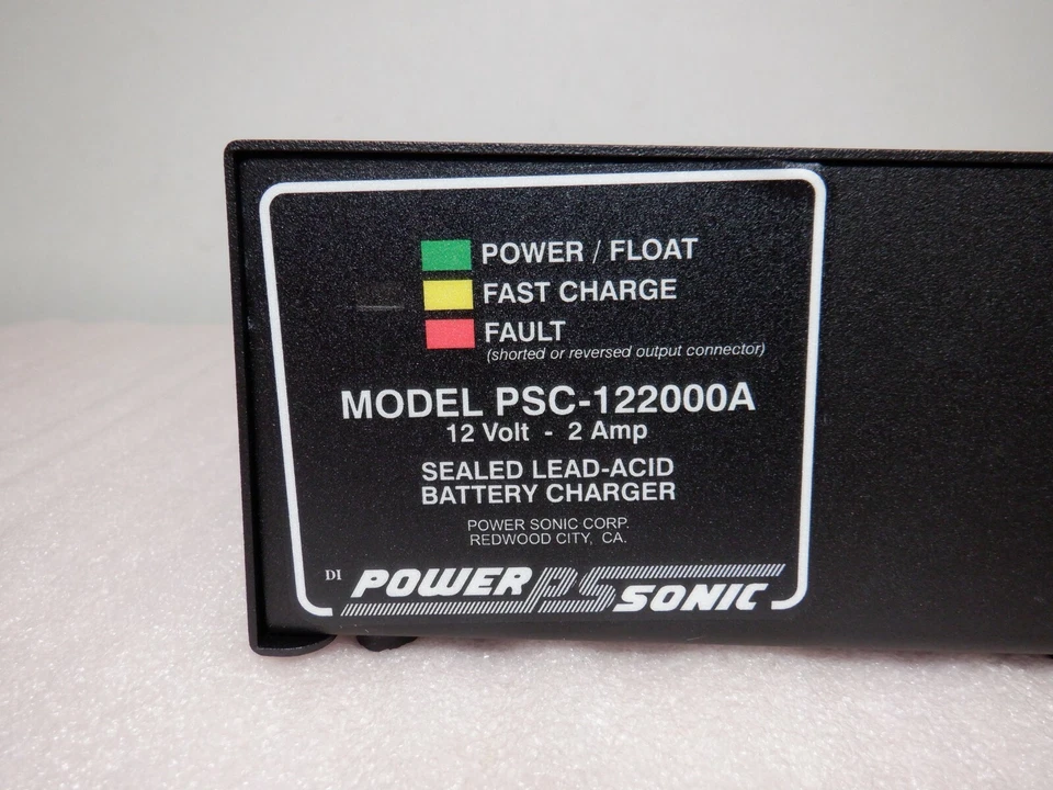 CARREGADOR DE BATERIA POWER SONIC PSC-122000A - Imagem 2 de 4