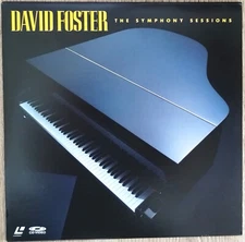 DAVID FOSTER Concert Laserdisc The Symphony Sessions Japan LD OBI 06WL-50120