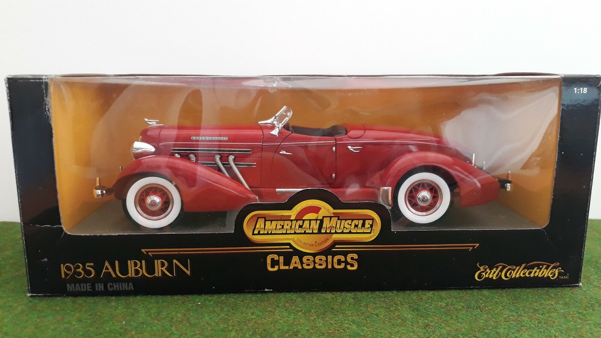 AUBURN 851 SPEEDSTER Super Charged cabriolet 1935 1/18 AMERICAN