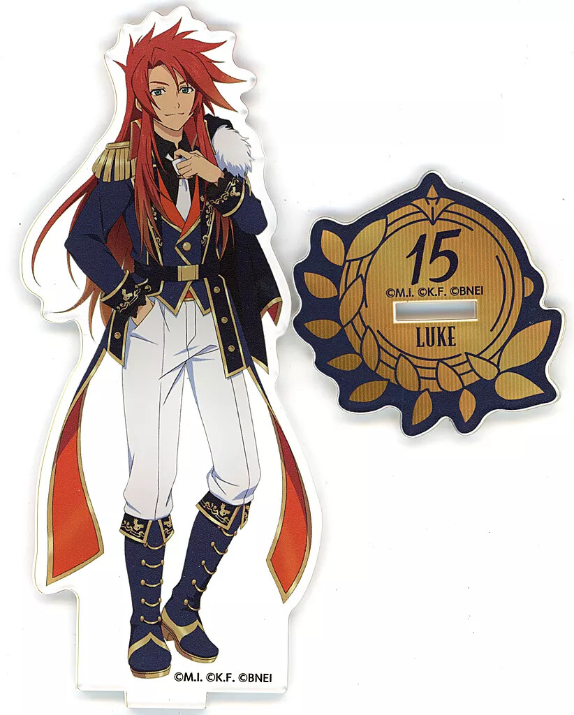 Acrylic Stand Panel Luke Fon Fabre Tof2023 Perfect Attendance Award Official Tal