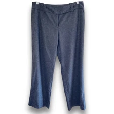 AB STUDIO Wide Leg Dark Grey Dress Pant, Size 16